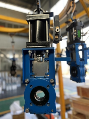 2 - 48 Inches Knife Gate Valve With DIN Design Standard Pressure Range 0 - 10MPa