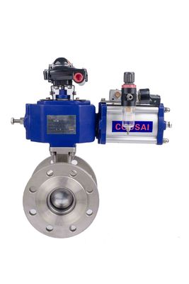 Pulp Paper/Pharmacy/Beverage Food Industry Segment Ball Valve with Carbon Steel Body Material