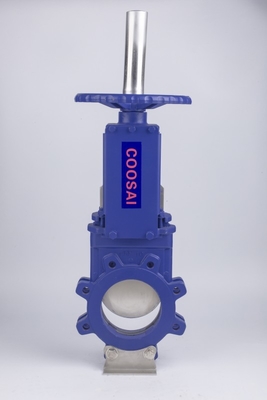 Ductile Iron Knife Gate Valve with NBR Seat for Pulp and Paper Industry